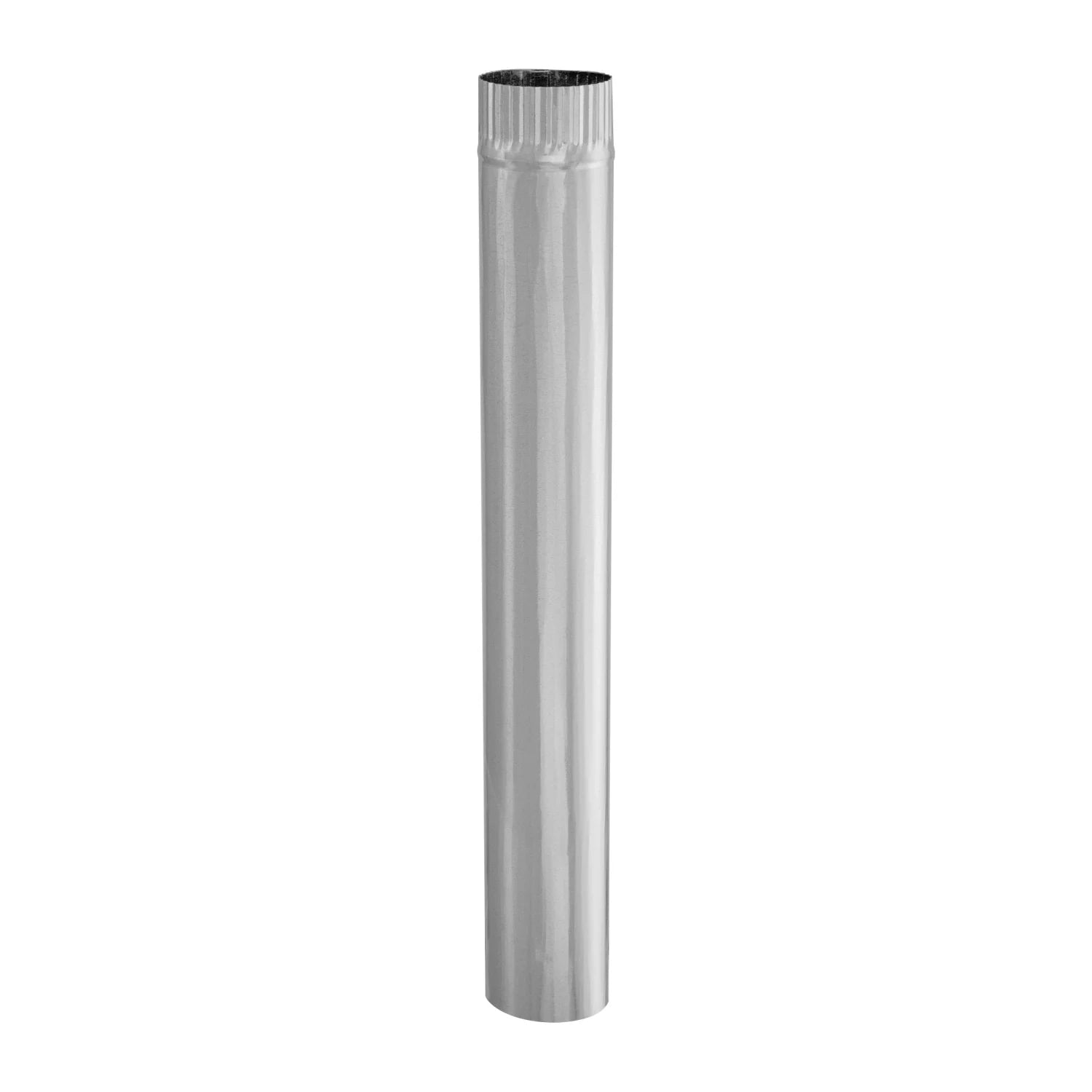 3-In X 24-In 30 Gauge Galvanized Steel round Duct Pipe