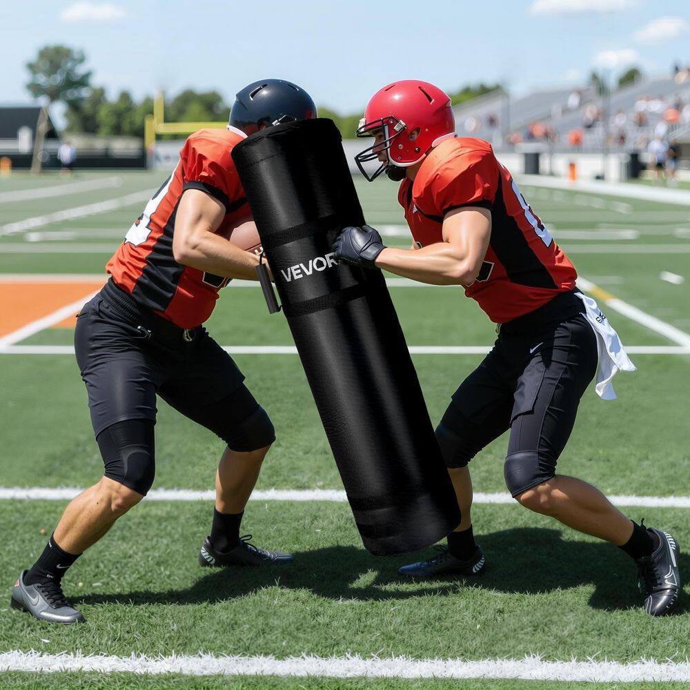 Football Tackling Dummy, 47.2 In. High-Density Sponge Blocking Pad Equipment for Practice, Heavy Duty Tackle Dummies
