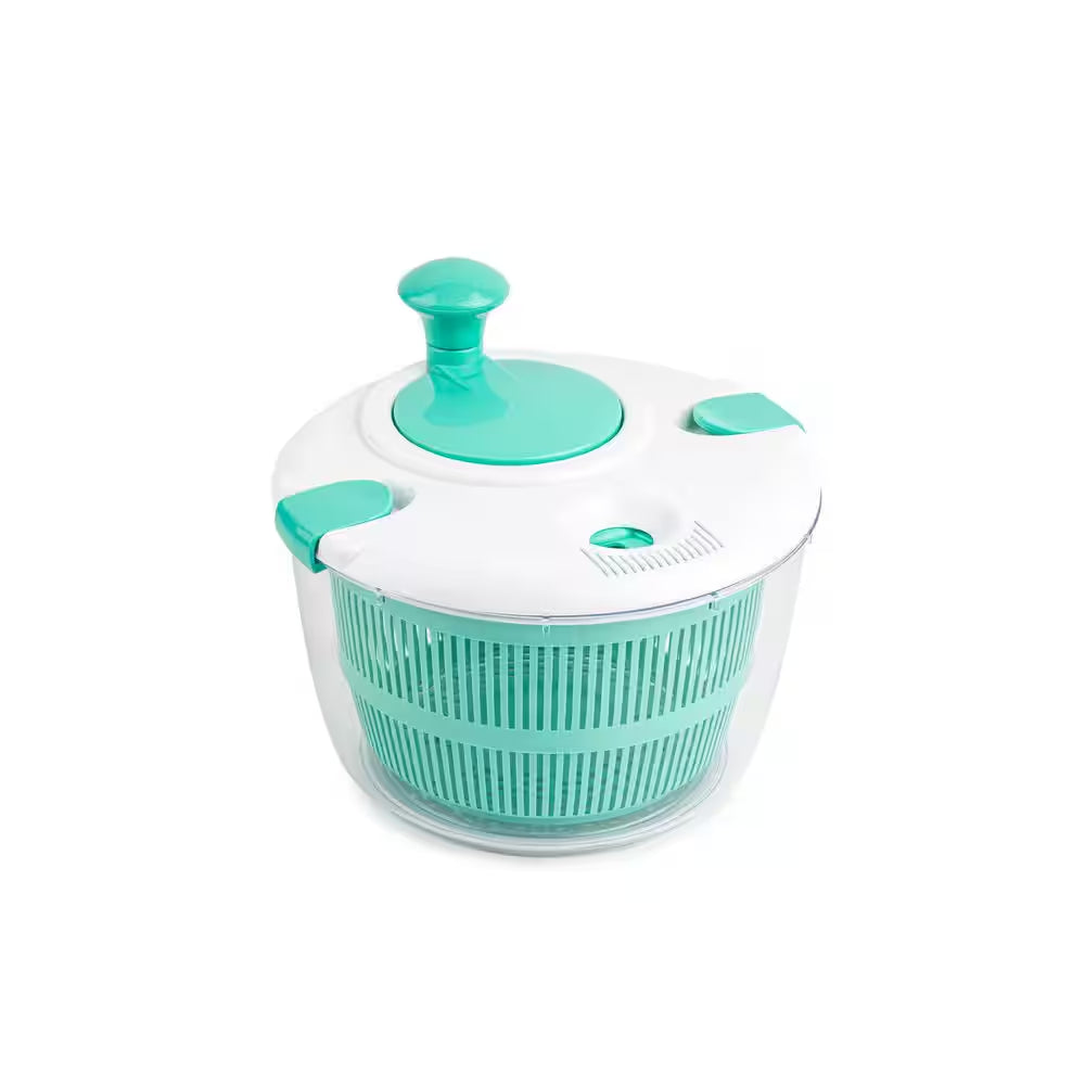 Teal 5L Salad Spinner