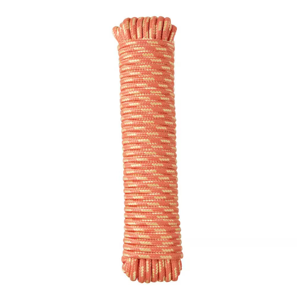 3/8 In. X 100 Ft. Diamond Braid Polypropylene Rope (1 Color per Each Order)