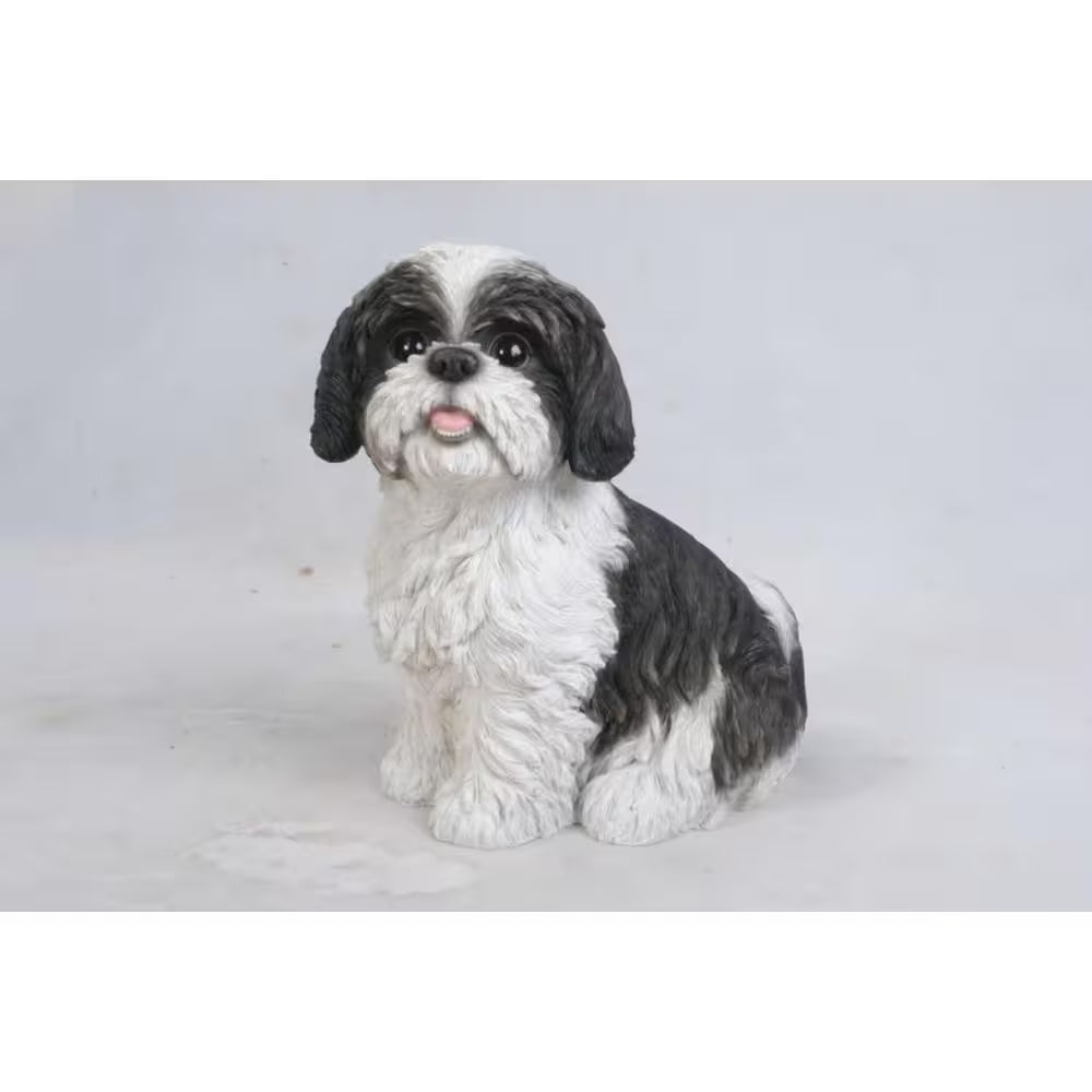 Sitting Shih Tzu Garden Statue