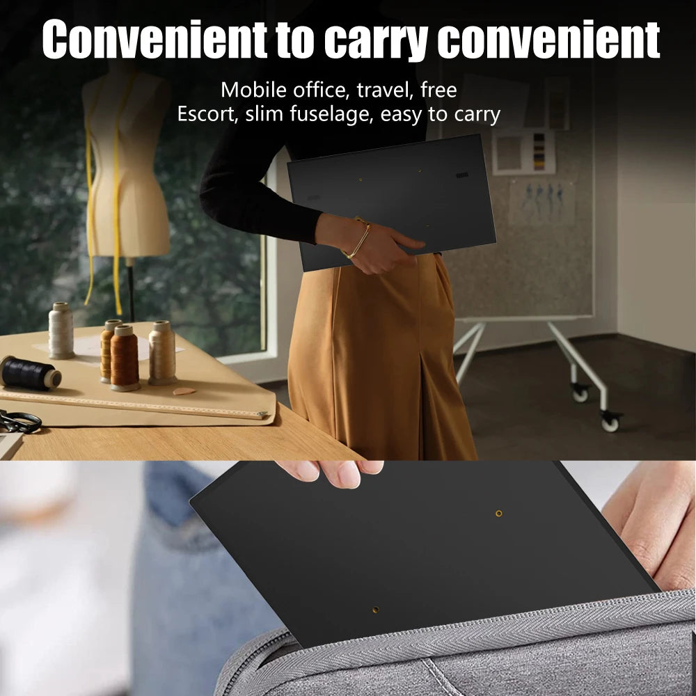 N140-S36 Portable Display 14 Inch 60Hz Resolution 1366*768 TN Panel 250Cd/㎡ Brightness 3Ms Response Portable Monitor