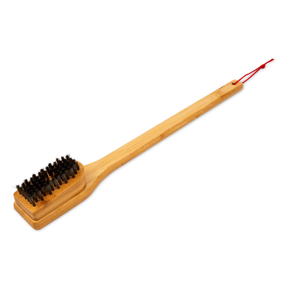 Bamboo Grill Brush 18-In Wood Handle