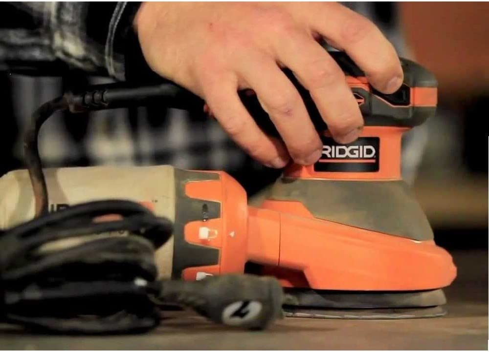 RIDGID 3 Amp Corded 5 in. Random Orbital Sander with AIRGUARD Technology