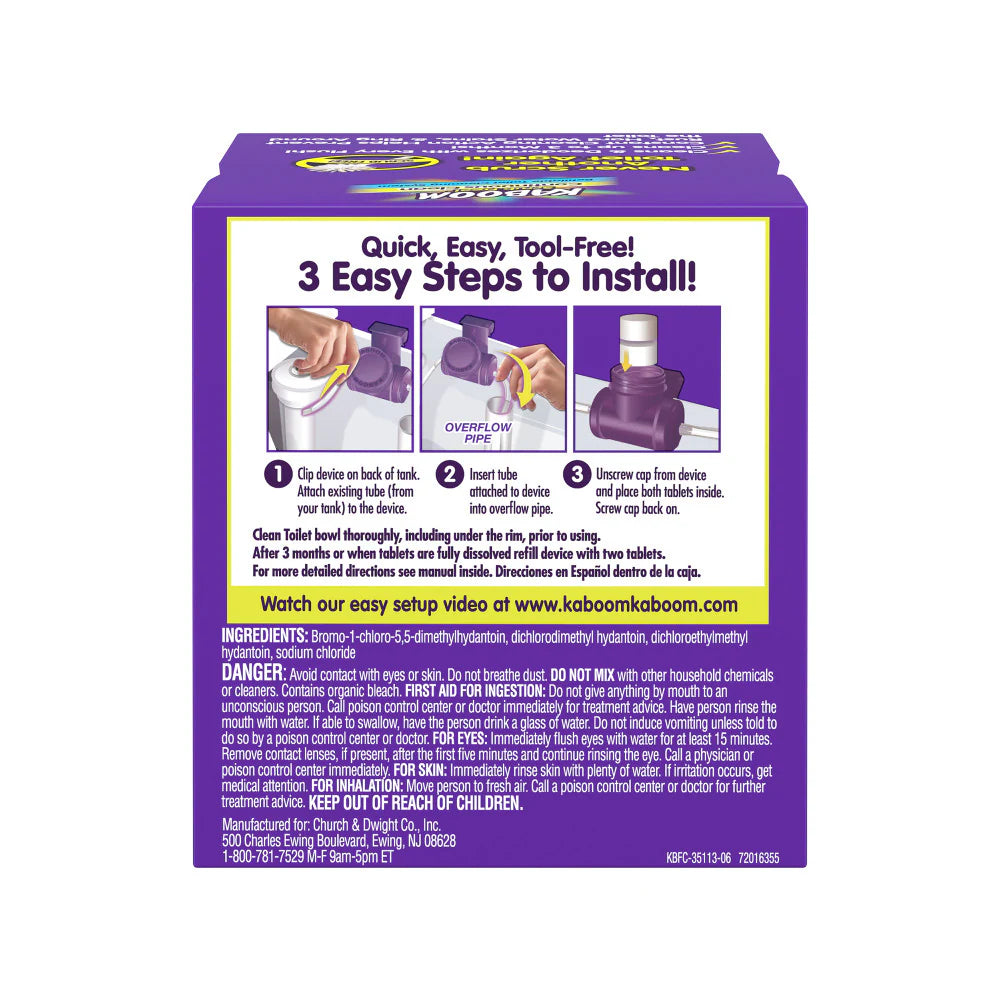 Scrub Free Continuous Clean Toilet Cleaning System Toilet Bowl Cleaner Kit
