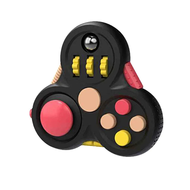 6/12 Sides Cube Decompression Toy Rainbow Stress Relief Autism ADHD OCD Anxiety Sensory Toys Fingertip Desk Toy for Kids Adult