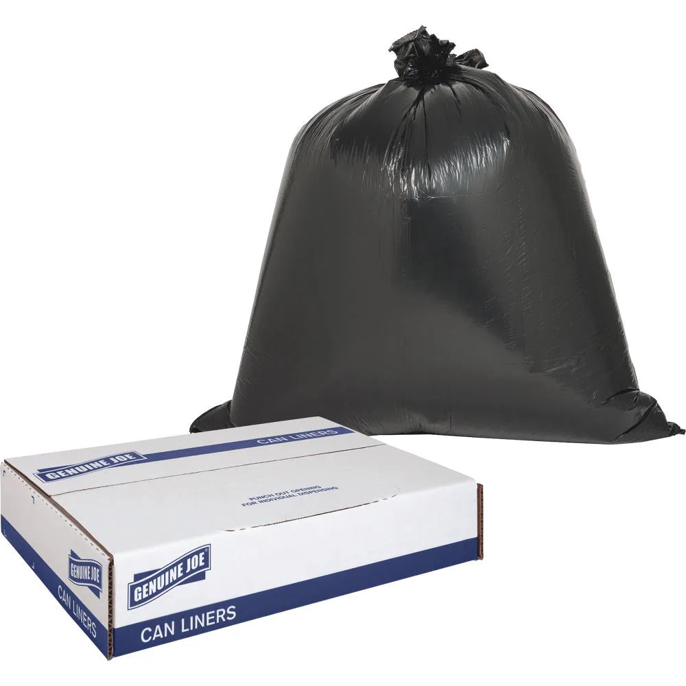 33-Gallon Black Outdoor Polypropylene Can Trash Bag