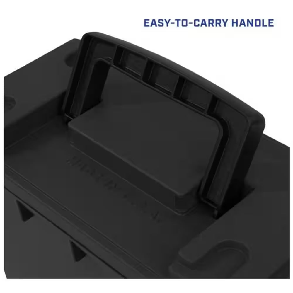 Orange Plastic Marine Lockable and Stackable Storage Box with Handle