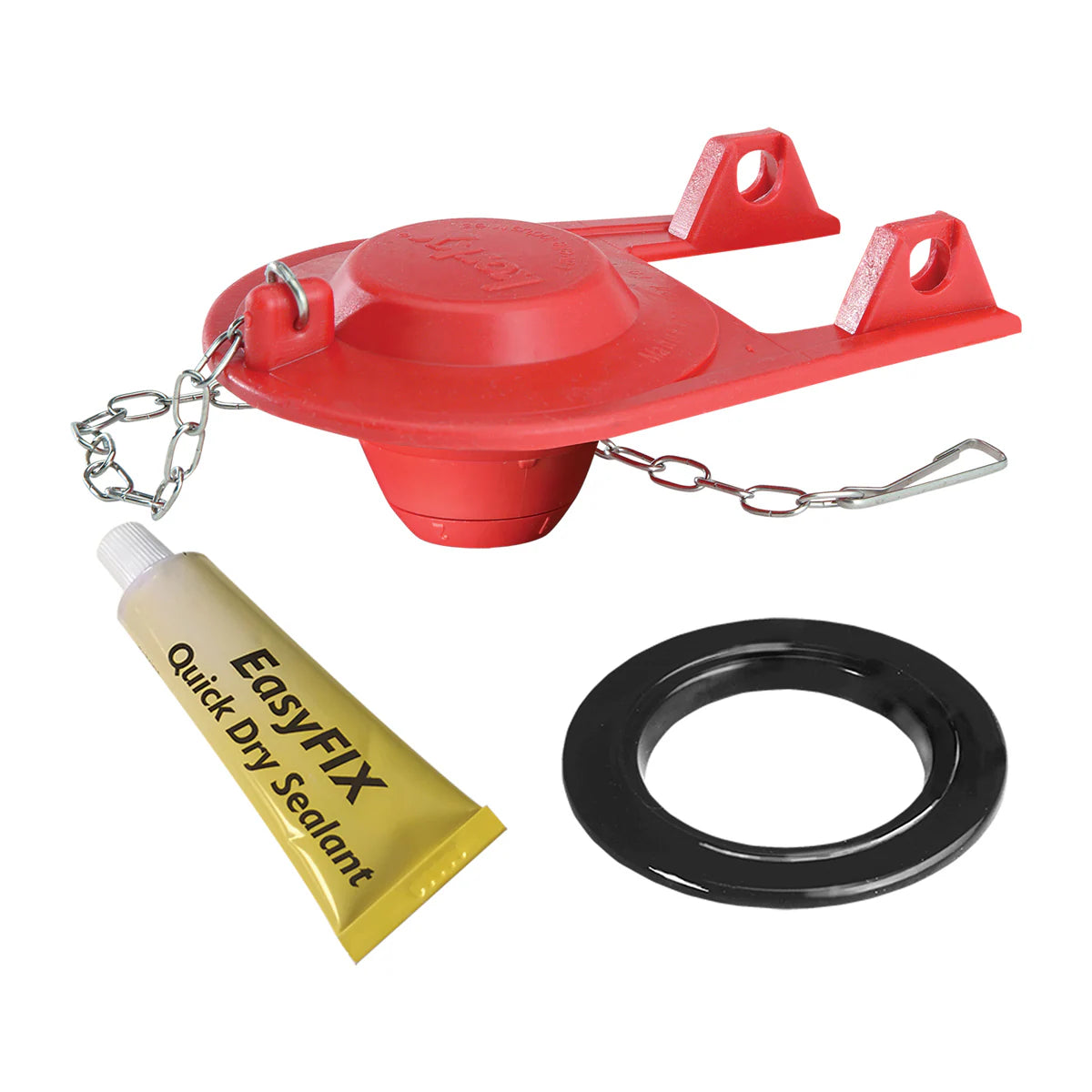 Flush Valve Repair Kit 2-In Rubber Toilet Flapper Repair Kit for Universal