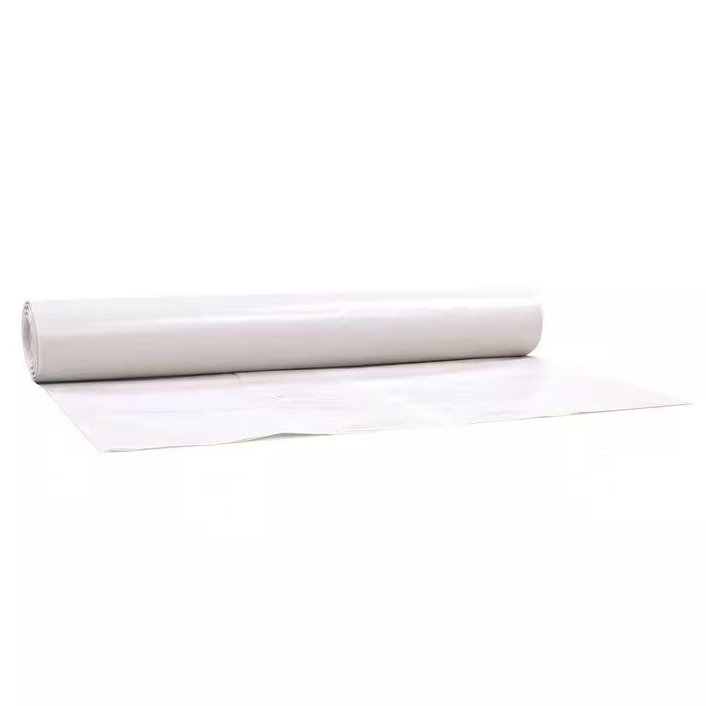 20 Ft. X 50 Ft. Clear 3 Mil Plastic Sheeting