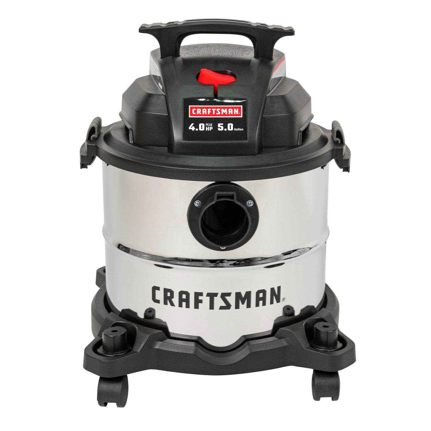 5-Gallon 4 HP Corded Wet/Dry Shop Vacuum with Accessories Included