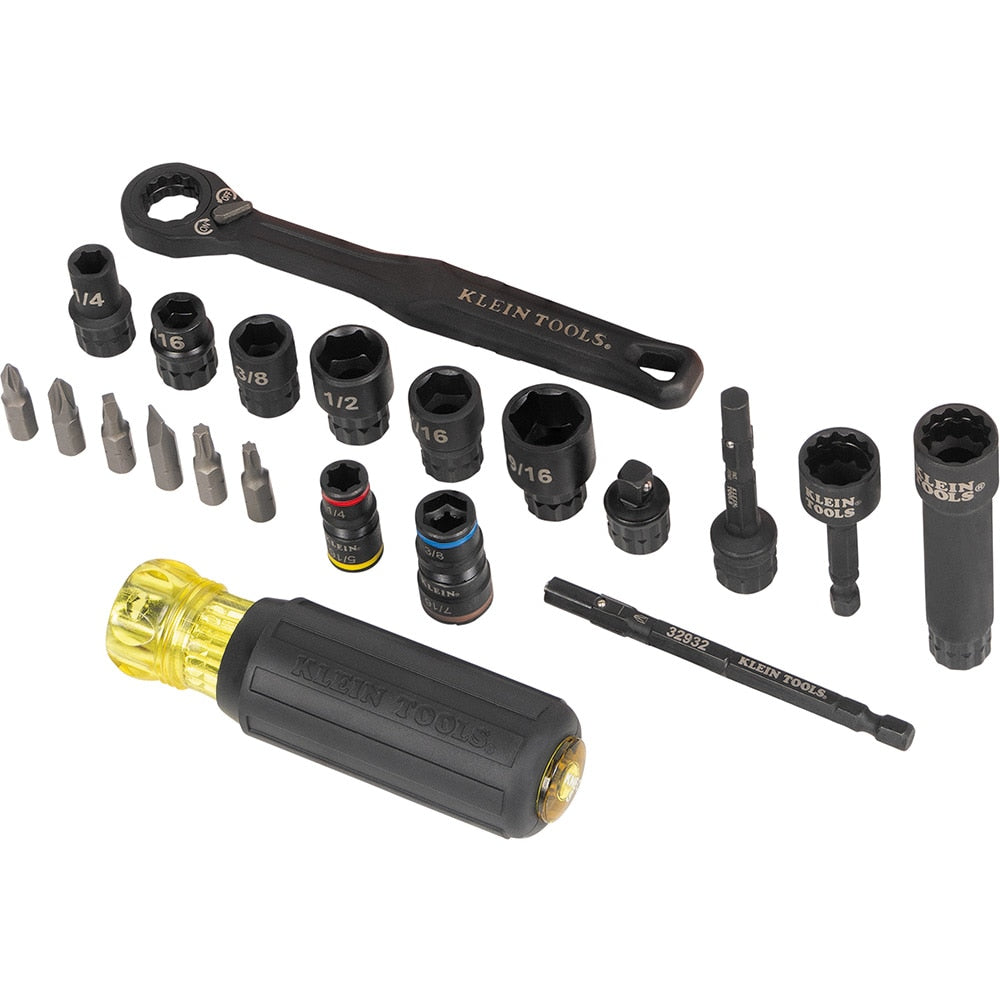 KNECT Impact Pass through and Flip Socket Starter Set, 21-Piece