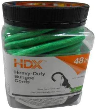 HDX 48 in. Super Duty Bungee Cords 4-Pack