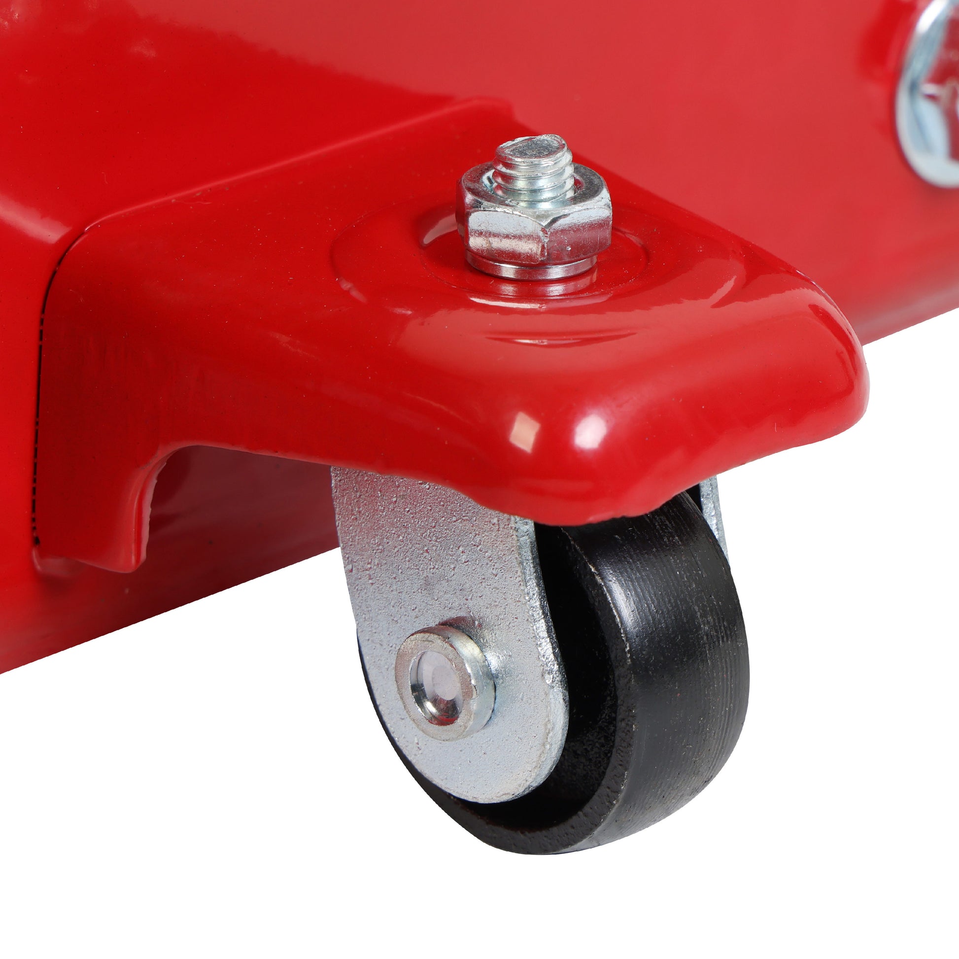 Black 2.25-Ton Steel Hydraulic Trolley Jack