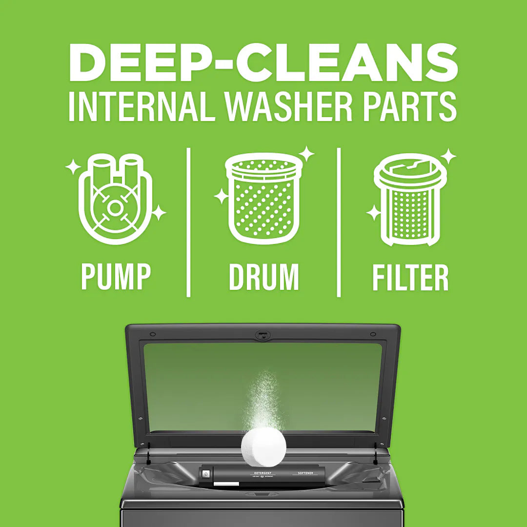 3 Count Washing Machine Cleaner Tablets