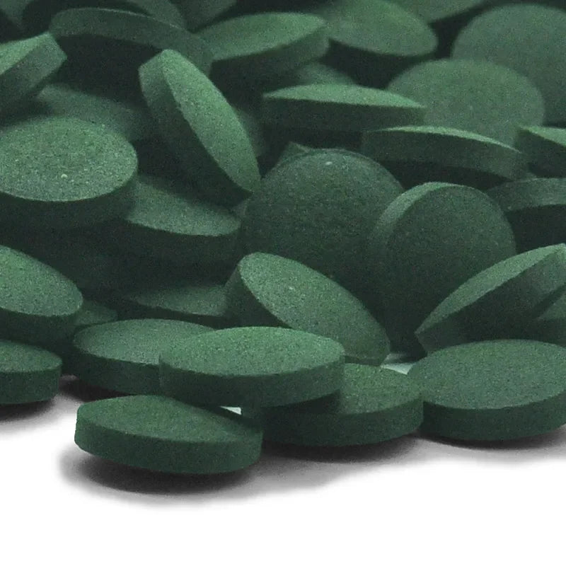 100/500Pcs Spirulina Tablets Enrichment Favorite Pet Food Fish Crystal Red Shrimp Pet Food