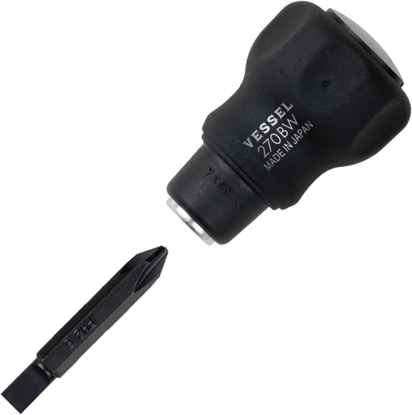 6-Mm 1-5/8-In Magnetic Multi-Bit Replaced Screwdriver