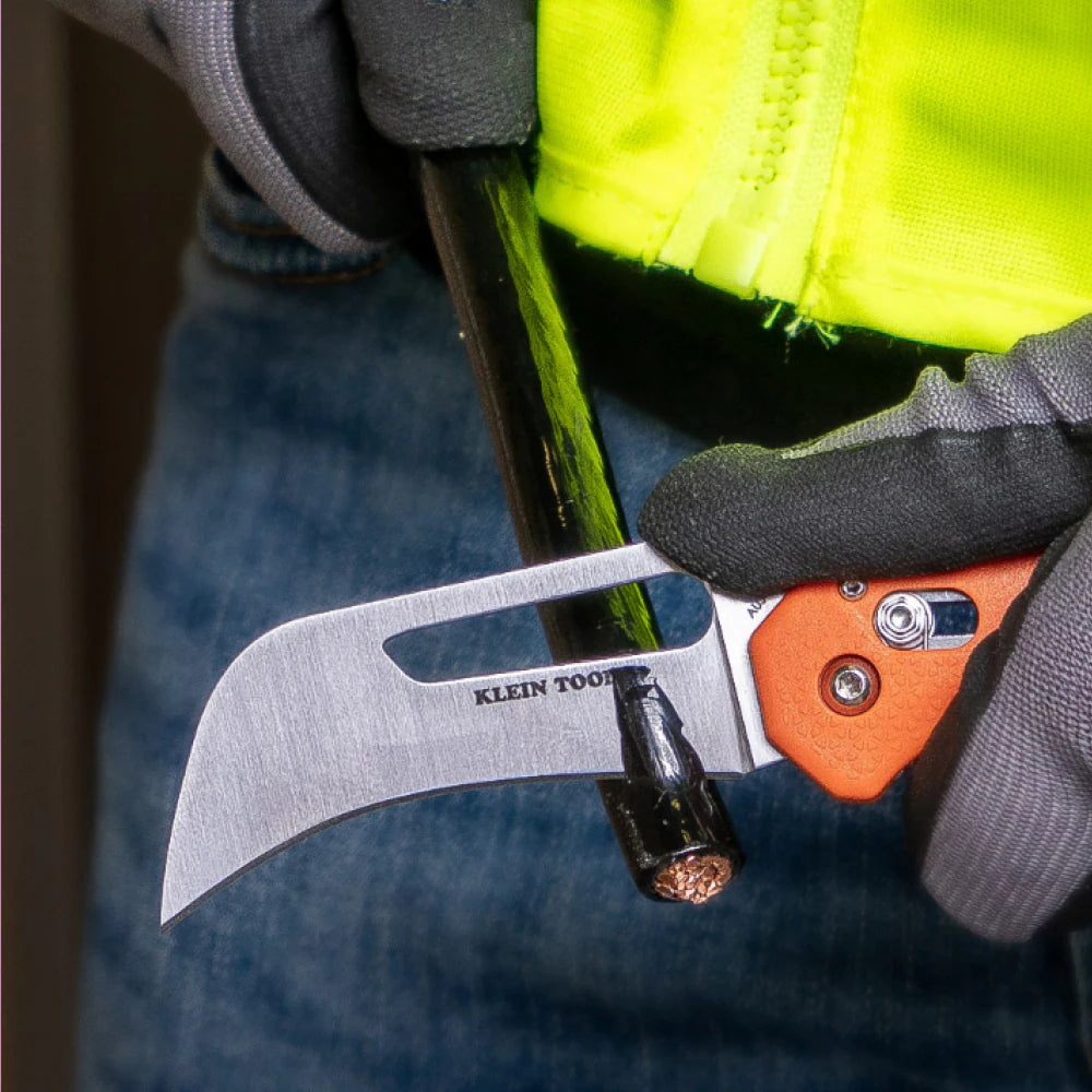 Pocket Knife, Cable Skinning, Hawkbill Blade