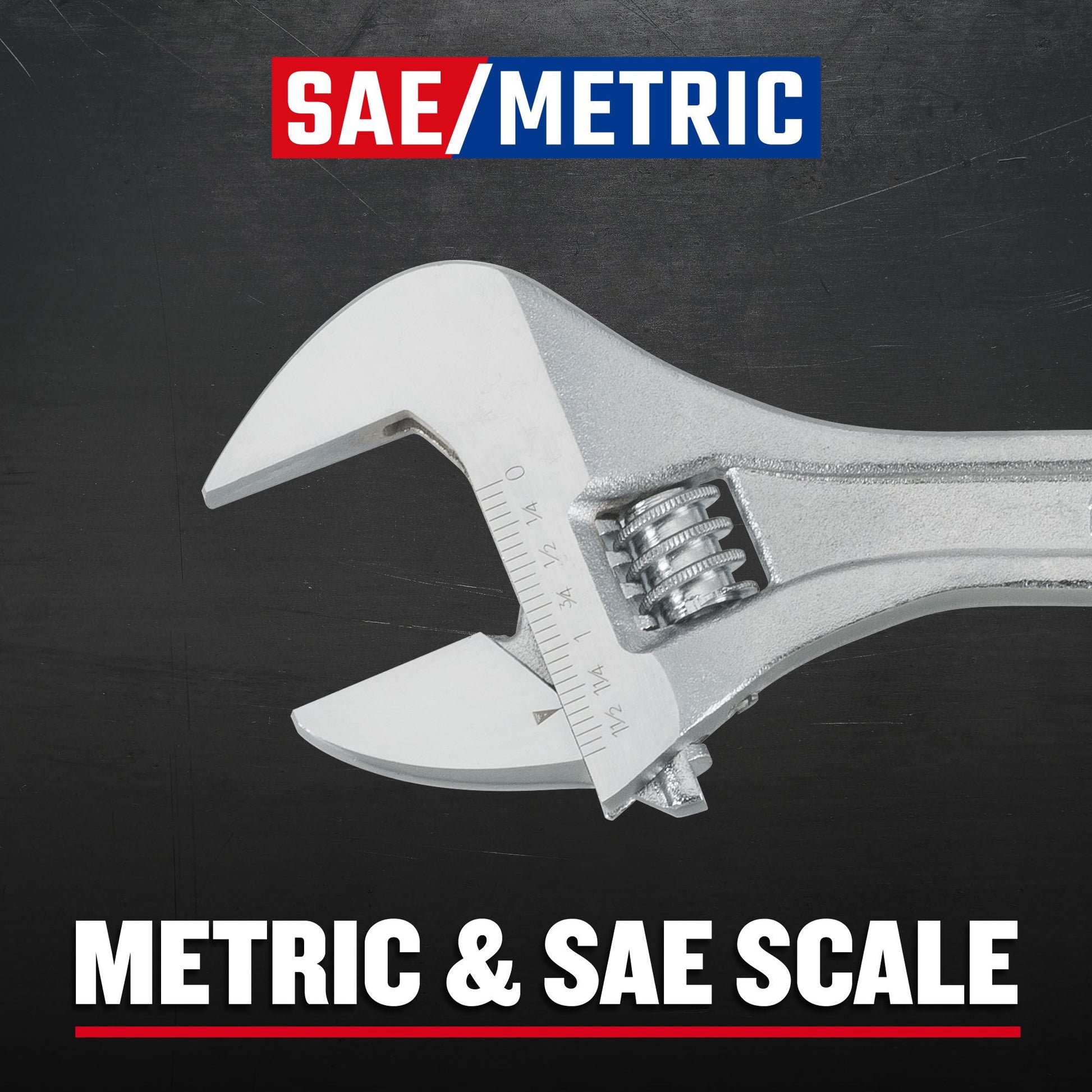 12-In Adjustable Wrench