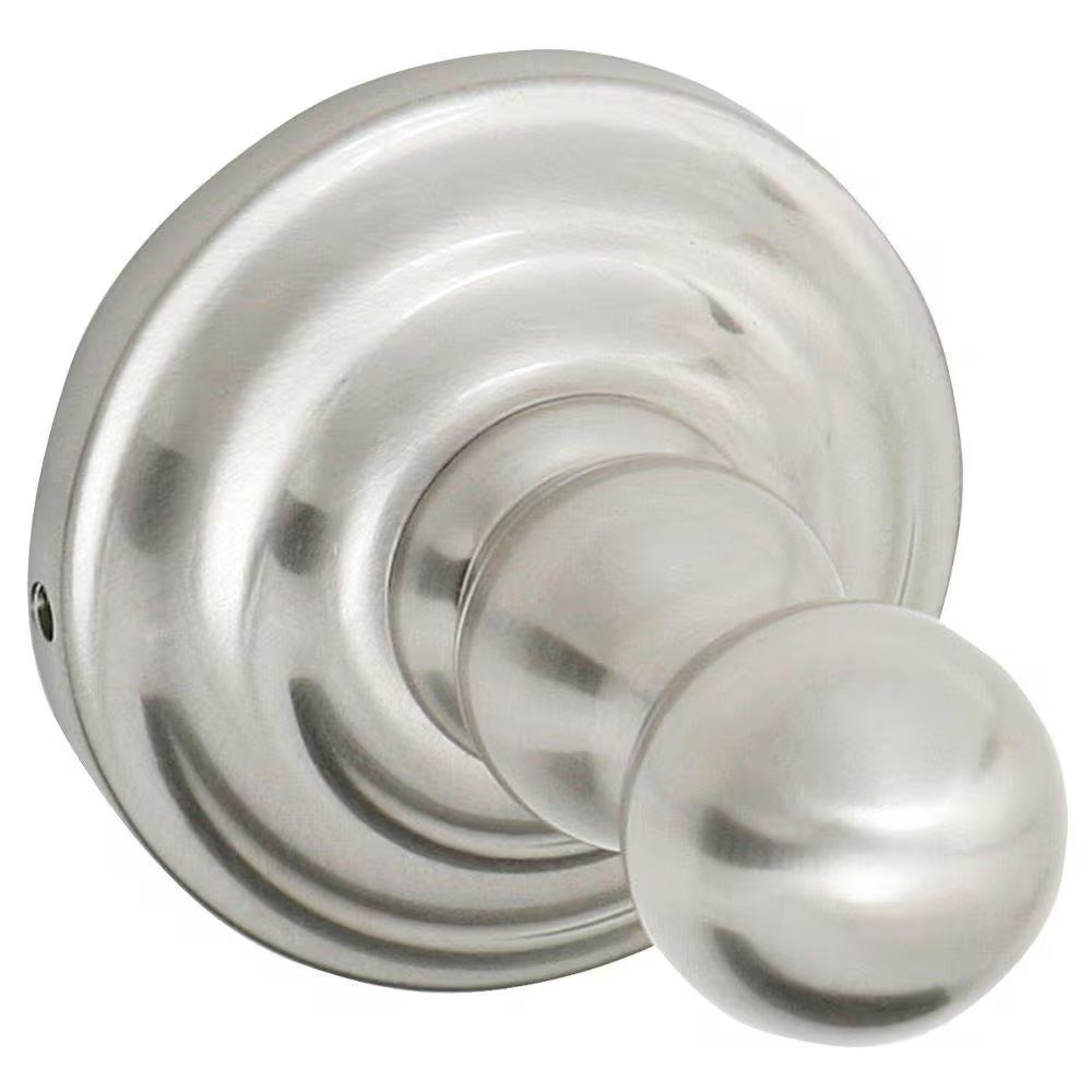 Calisto Single Robe Hook in Satin Nickel