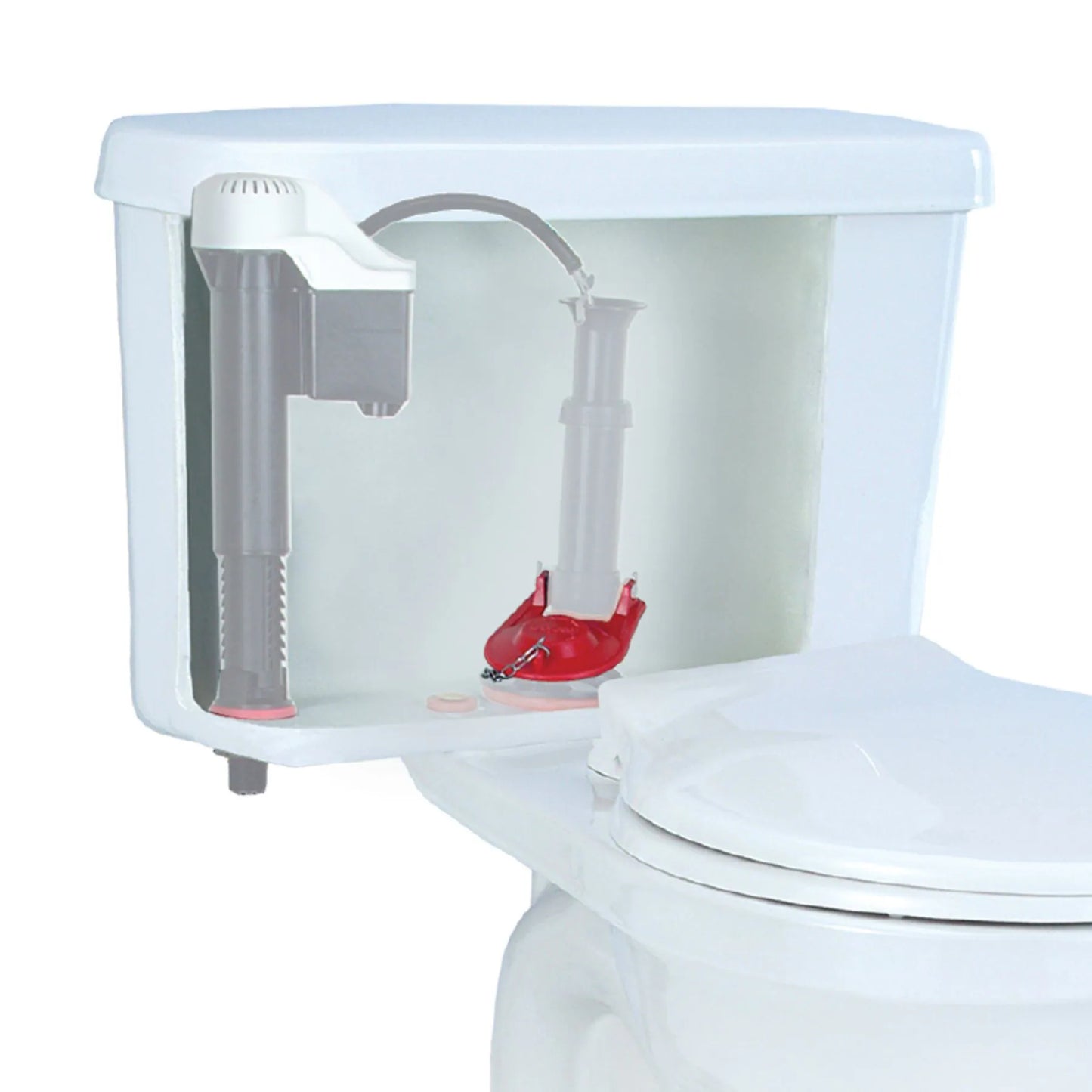 Flush Valve Repair Kit 2-In Rubber Toilet Flapper Repair Kit for Universal