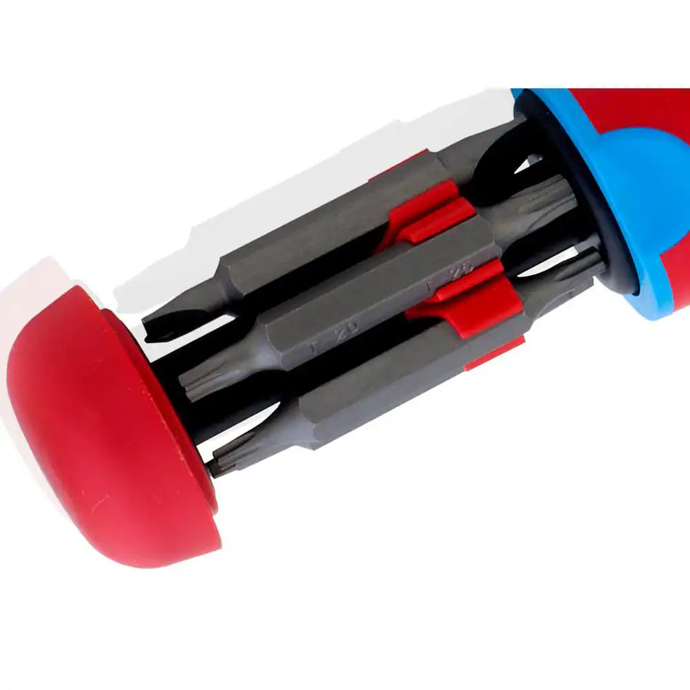 13 N' 1 Racheting Screwdriver, CODE BLUE at Grip