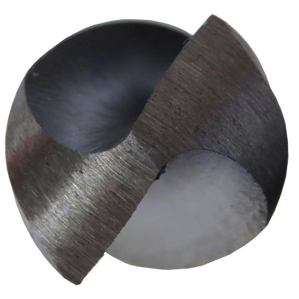 35/64 In. High Speed Steel Black Oxide Reduced Shank Drill Bit with 1/2 In. Shank