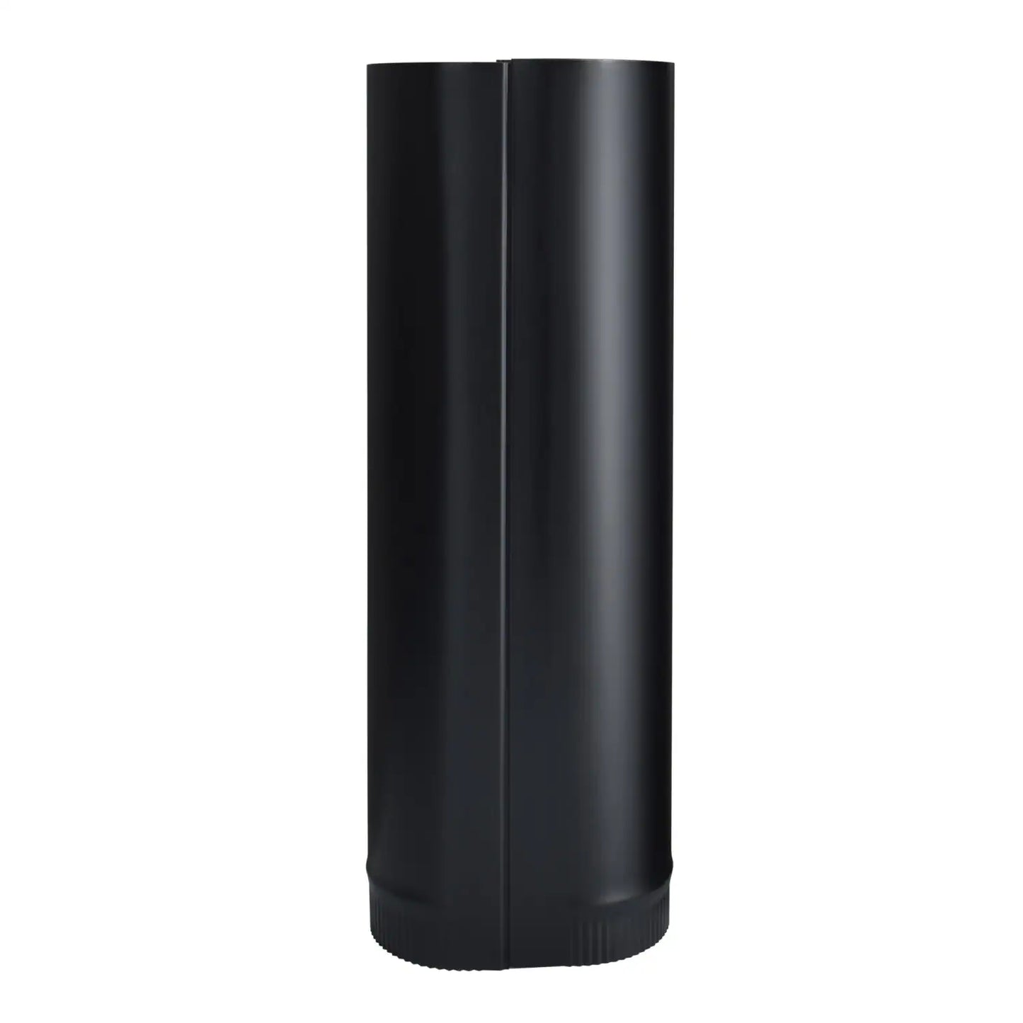 24.0-In L X 8.0-In Dia Black Steel Stove Pipe