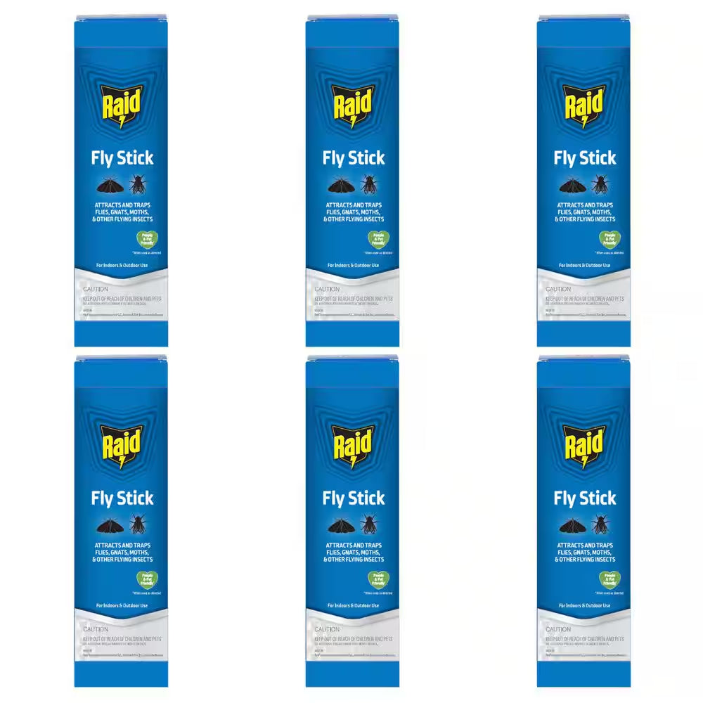 Jumbo Fly Stick Trap (6-Pack)