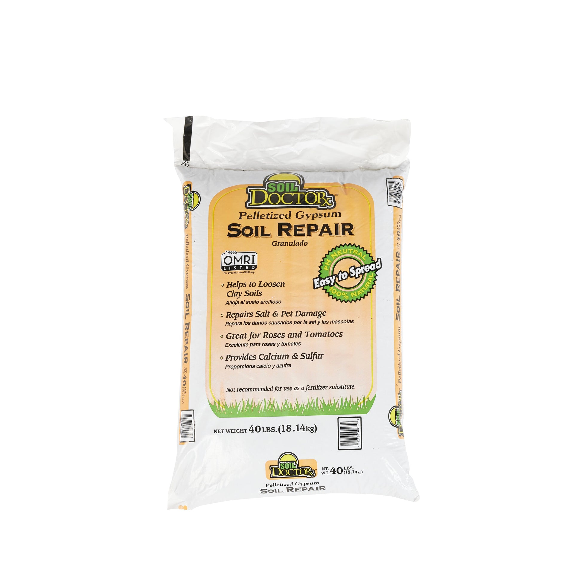 Pelletized Gypsum Soil Repair 40 Lb Organic Gypsum