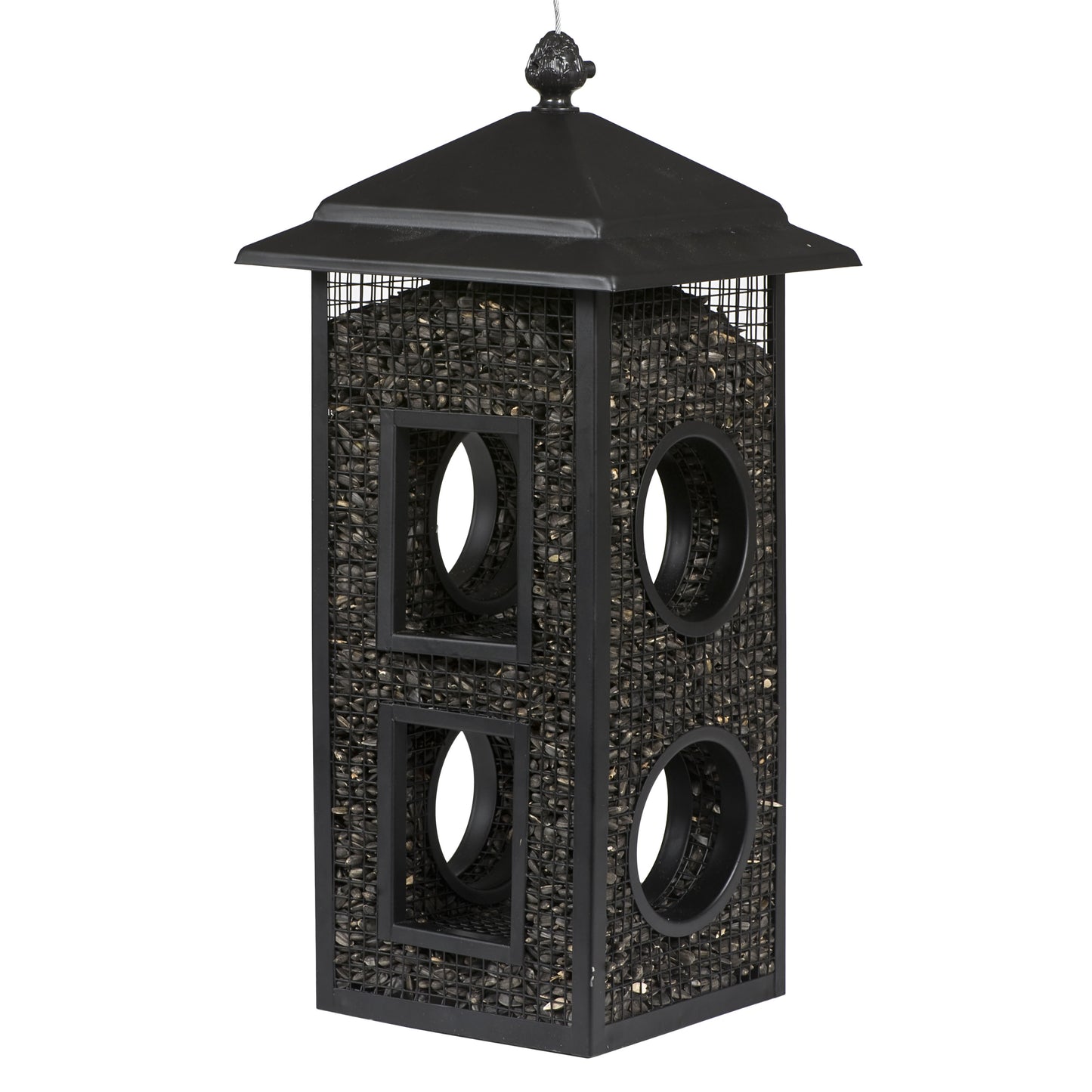 Mesh Hanging Fly through Bird Feeder - 2-Lb