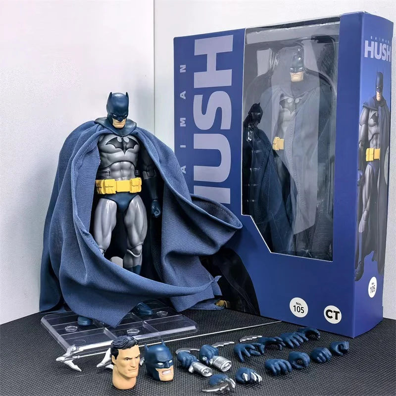 Genuine in Stock Ct Toys Batman Mafex 126 Figure Dc Bat Man Shf Anime Action Figure Figurine Statue Model Customized Gifts Toys