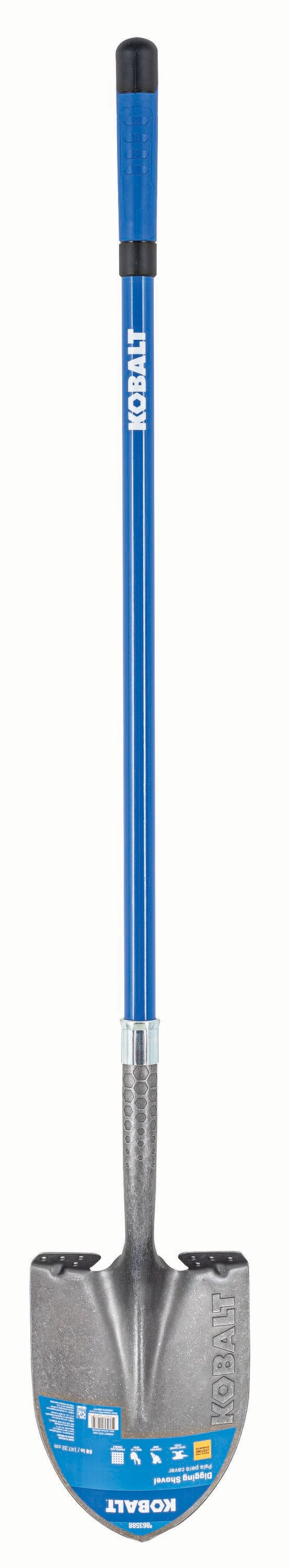40-In Fiberglass Handle Digging Shovel
