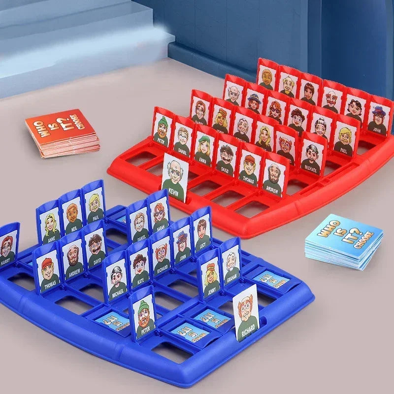 Guess Who I Am Board Game Parent-Child Interaction Toy Logical Reasoning Children'S Puzzle Guess Me You My Character Chessboard