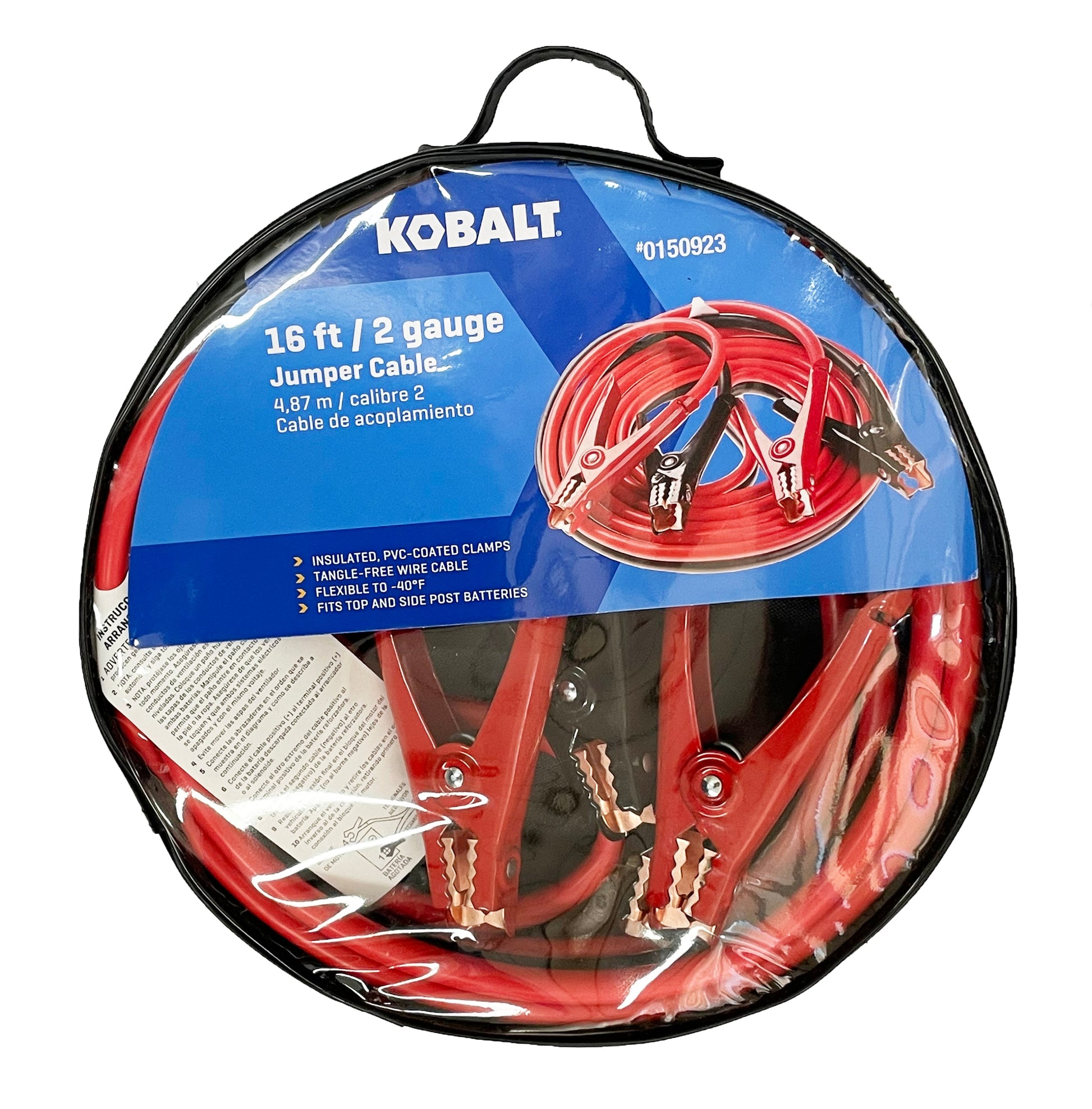 Jumper Cable 16-Ft 2 -Gauge Standard Jumper Cable