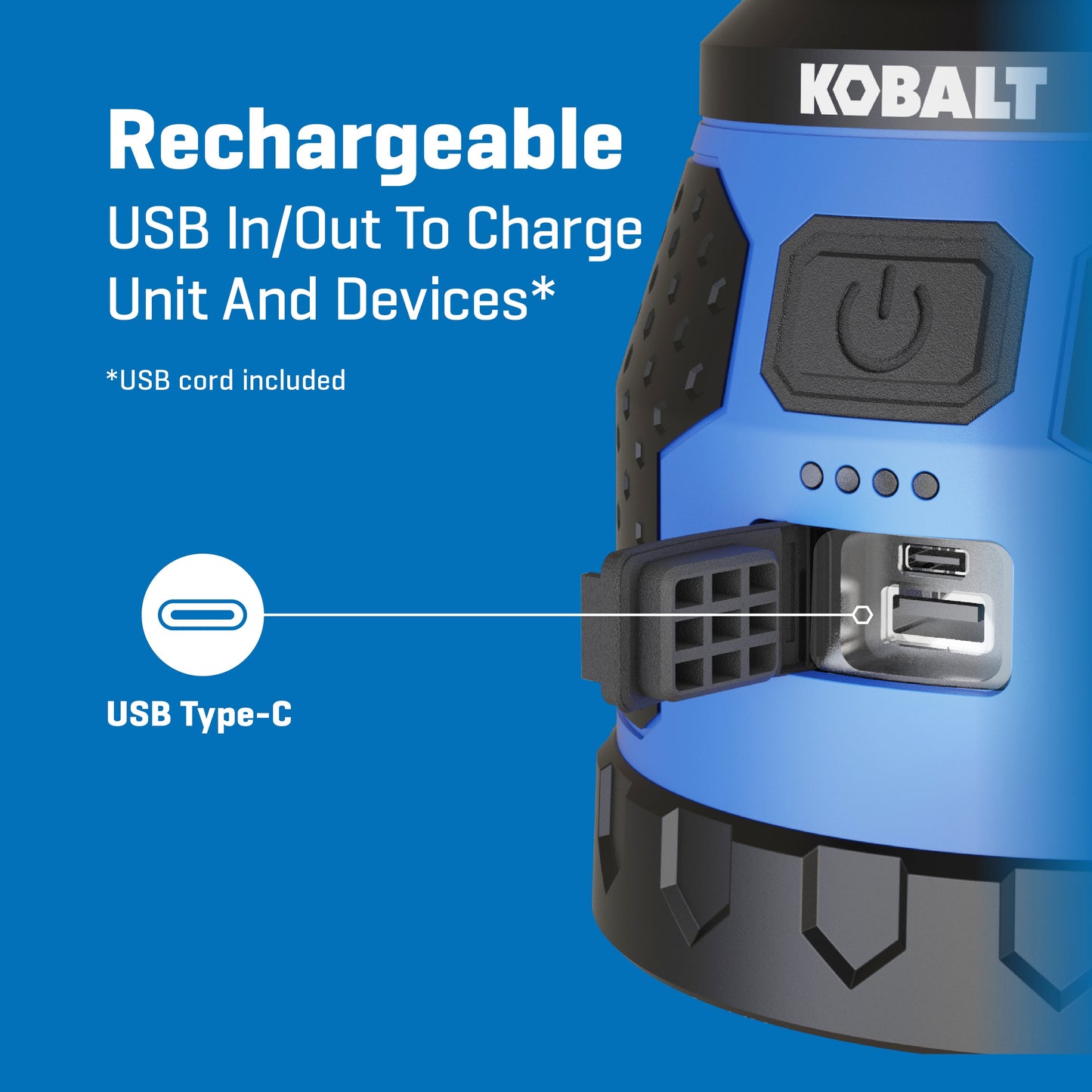 1500-Lumen 4 -Mode LED Rechargeable Camping Lantern