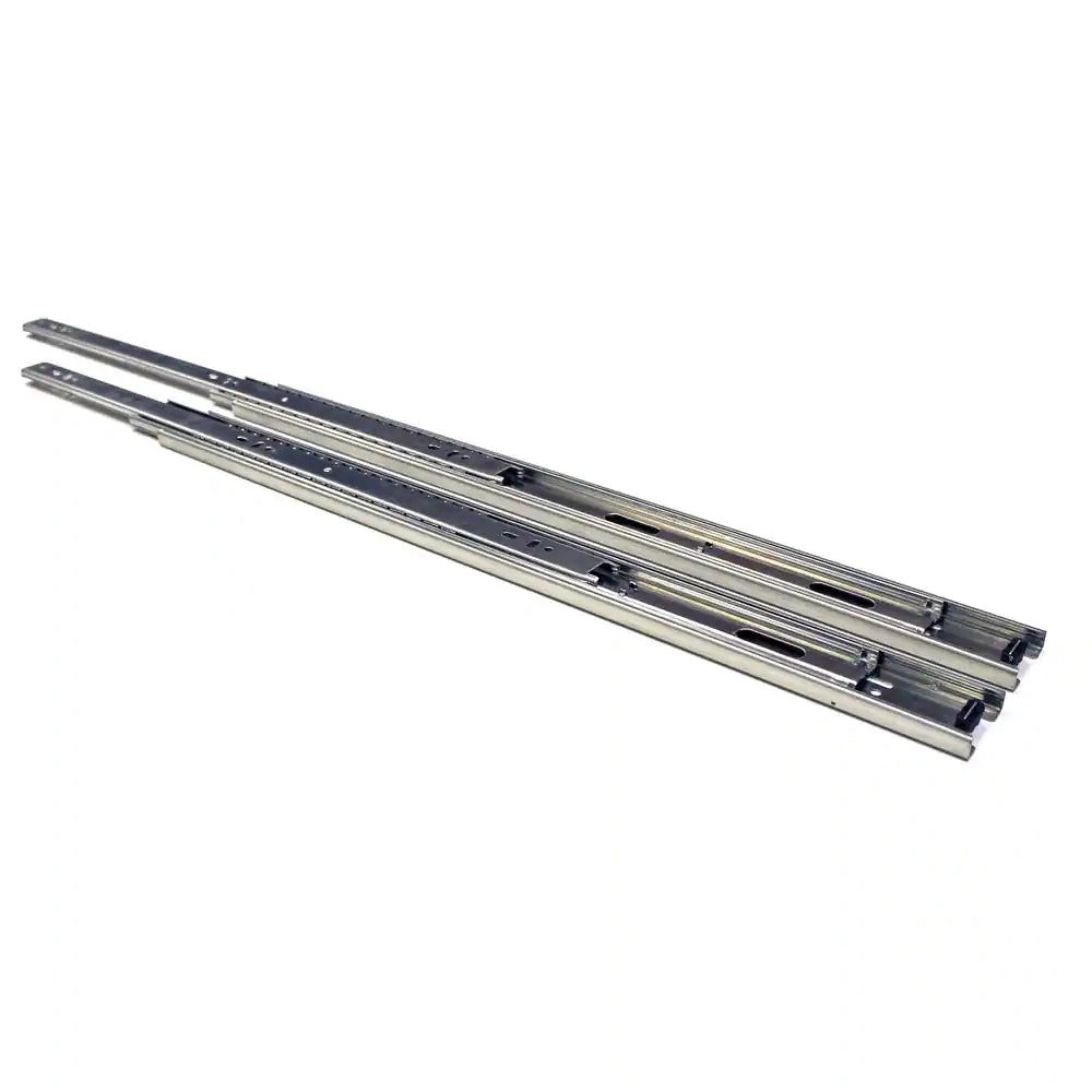 22 In. Side Mount Full Extension Ball Bearing Drawer Slide with Installation Screws 1-Pair (2 Pieces)
