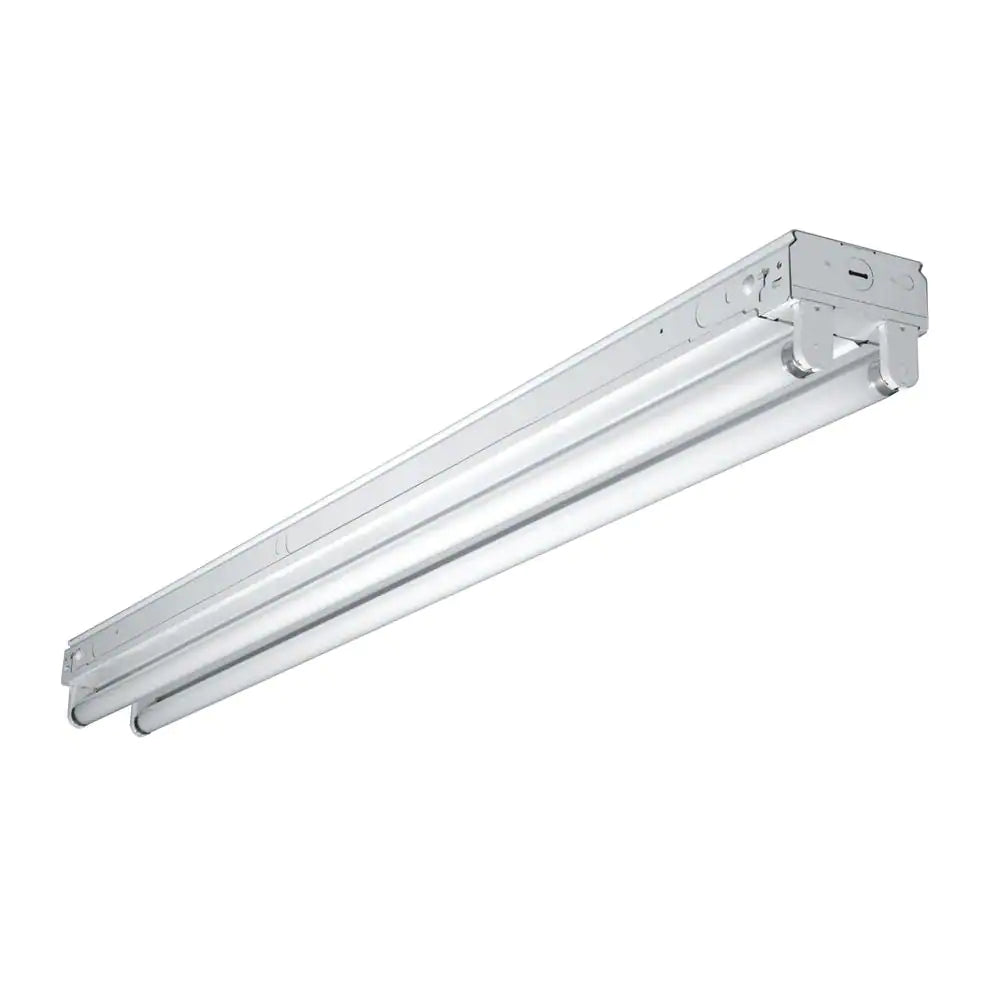 40-Watt 2-Light White 4 Ft. Fluorescent Strip Light