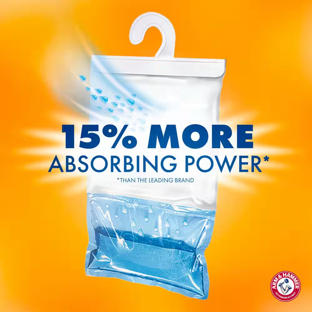 16 Oz. Hanging Moisture Absorber (3-Pack), Clean Burst