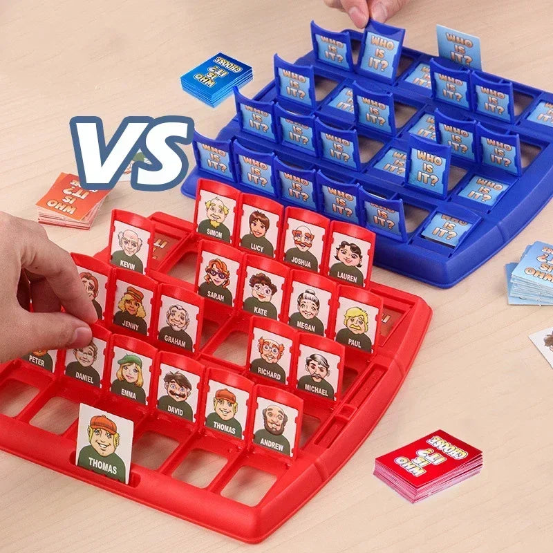 Guess Who I Am Board Game Parent-Child Interaction Toy Logical Reasoning Children'S Puzzle Guess Me You My Character Chessboard