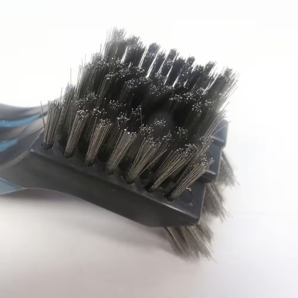 Mini Brush Set with Stainless Steel Bristles (3-Pack)