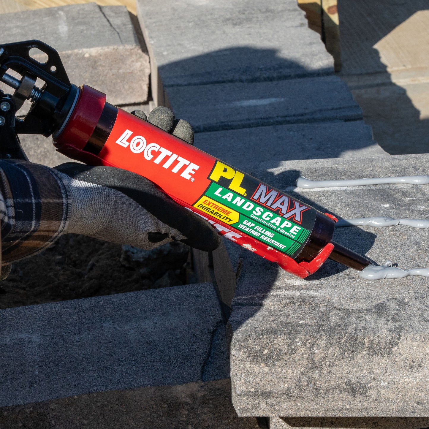 PL MAX Polymer-Based Gray Landscape Exterior Construction Adhesive ( 9-Fl Oz )
