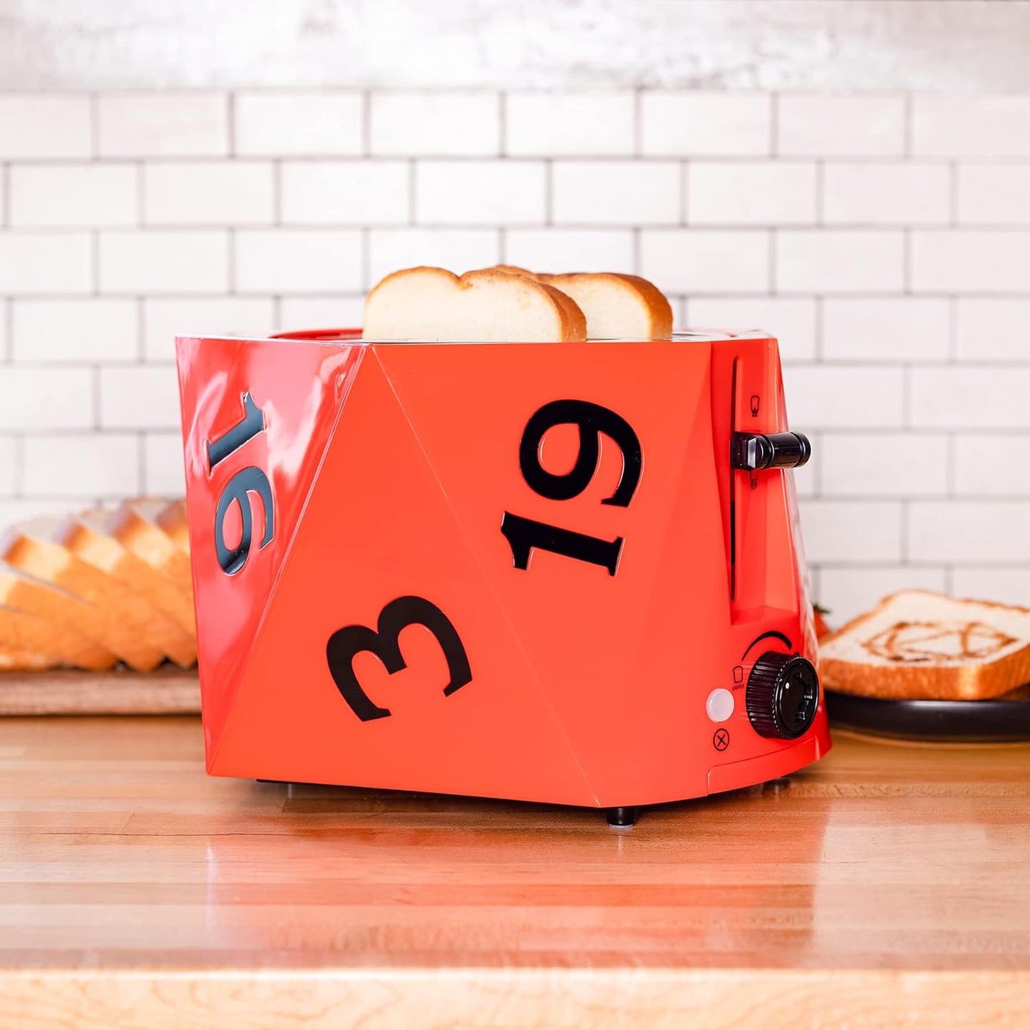 Uncanny Brands 8700 Watt Dungeons and Dragons Halo Two-Slice Toaster
