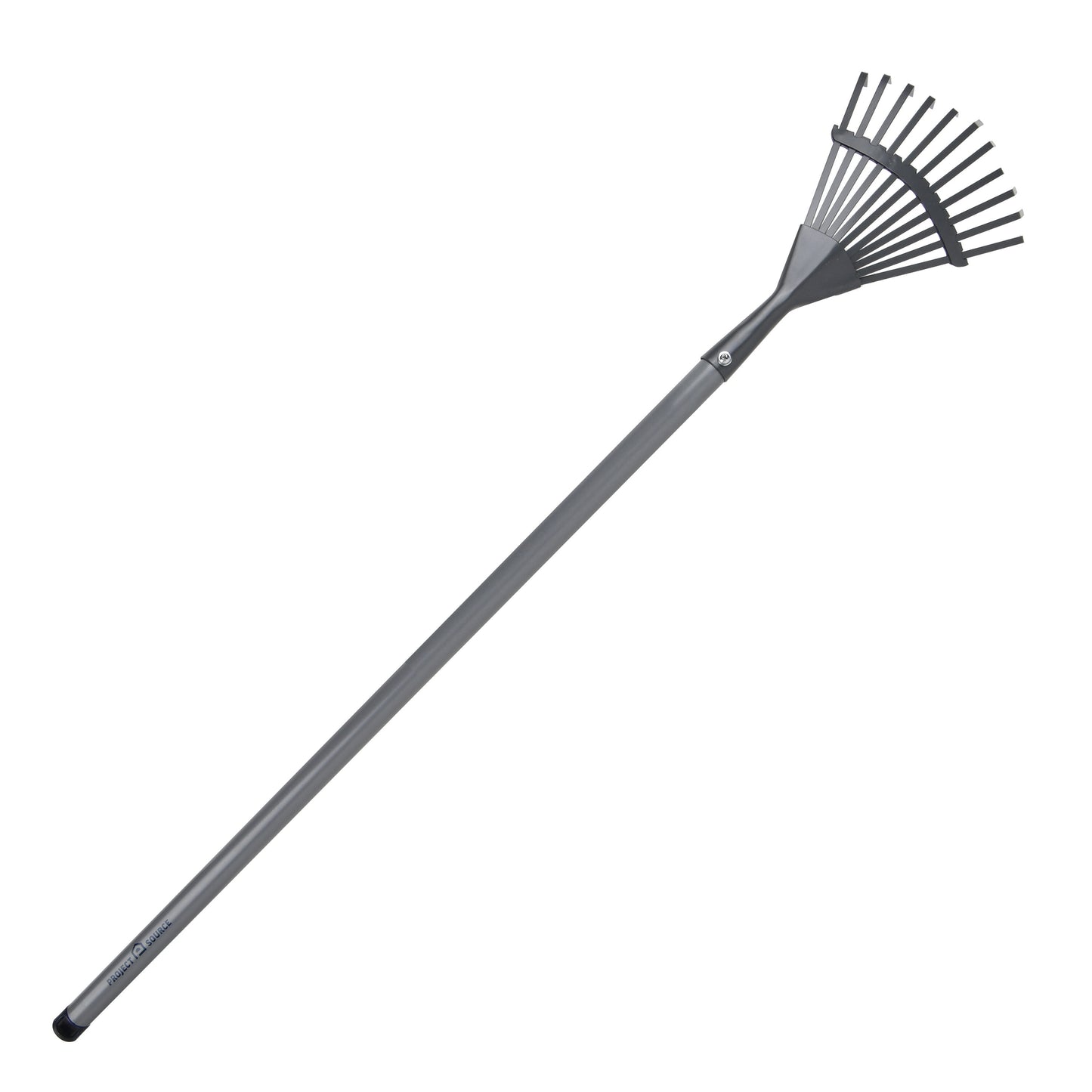 8-In Carbon Steel Lawn Rake with Steel Handle
