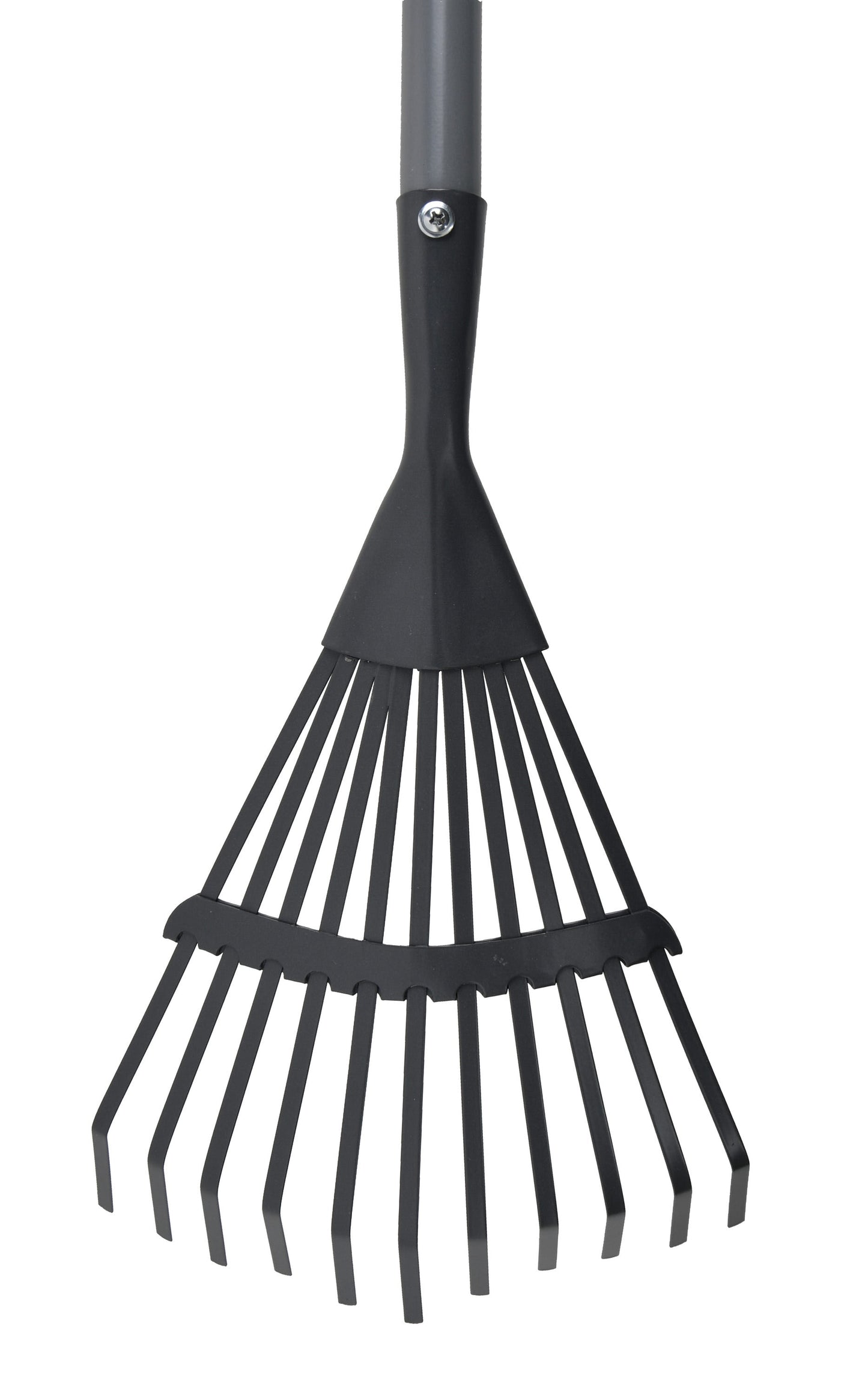 8-In Carbon Steel Lawn Rake with Steel Handle