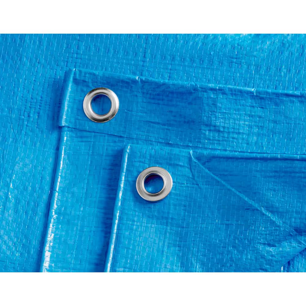8 Ft. W X 10 Ft. L Blue Light Duty Tarp
