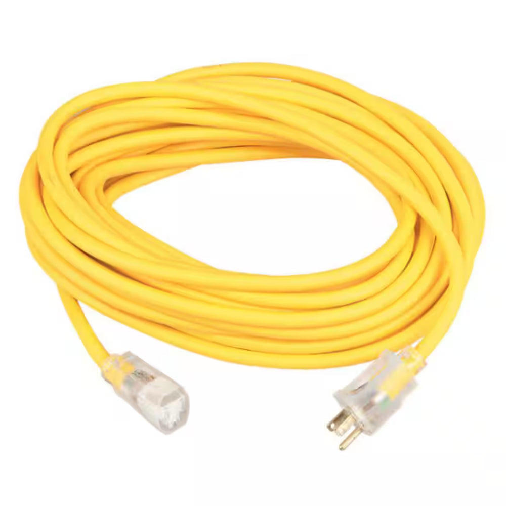 50 Ft. 16/3 SJEOOW Yellow Polar/Solar Standard Extension Cord