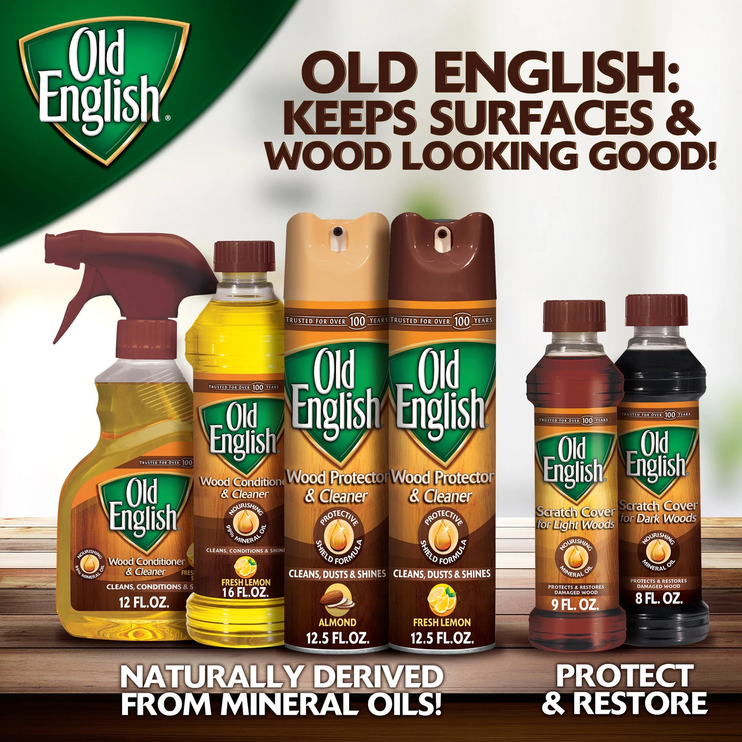 Light Woods 8 -Fl Oz Unscented Wood Furniture Scratch Cover