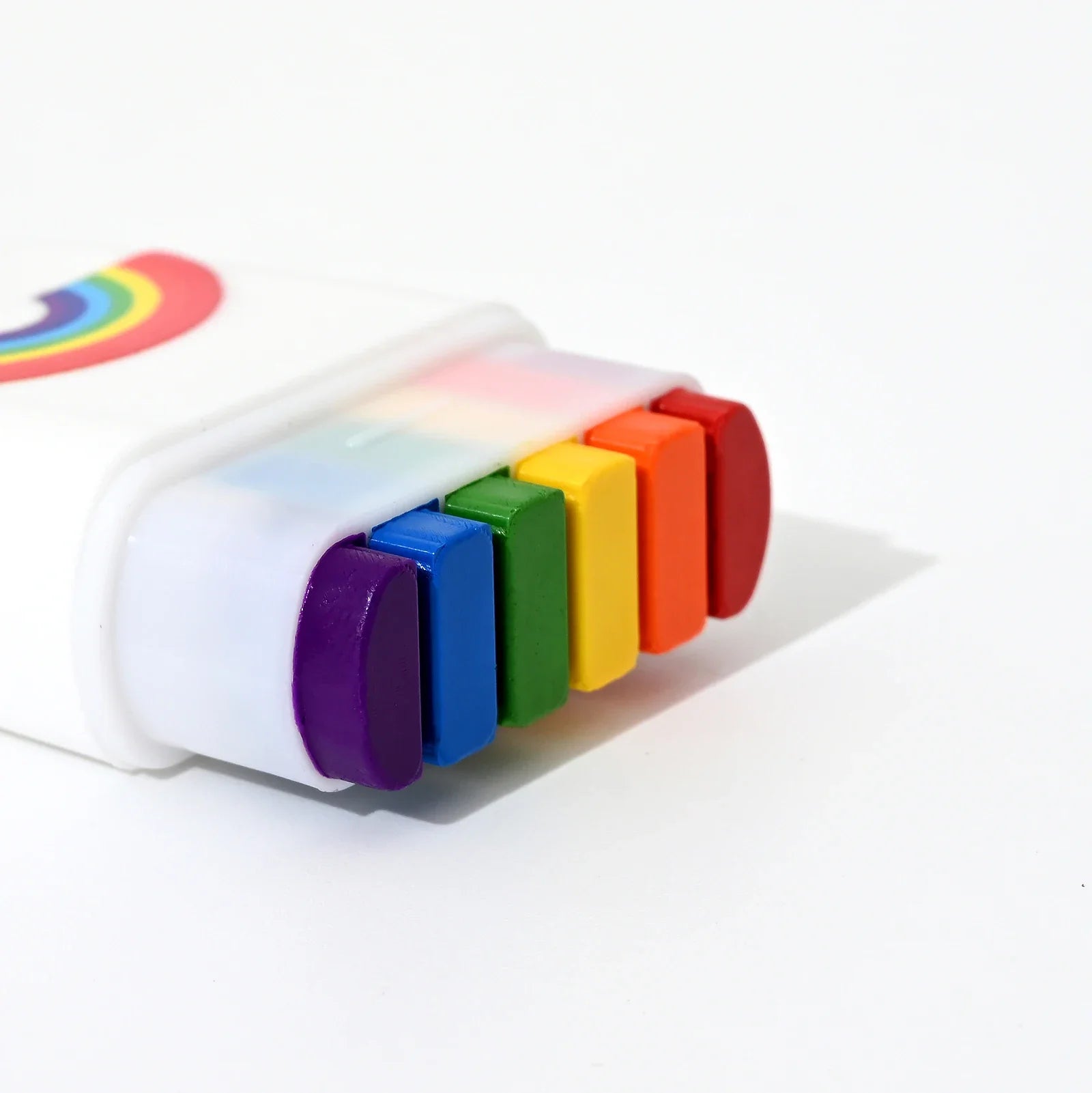 6 Colors Rainbow Crayon Paint Stick - Colorful Birthday Party Favors , Family Theme Party Supplies Gift