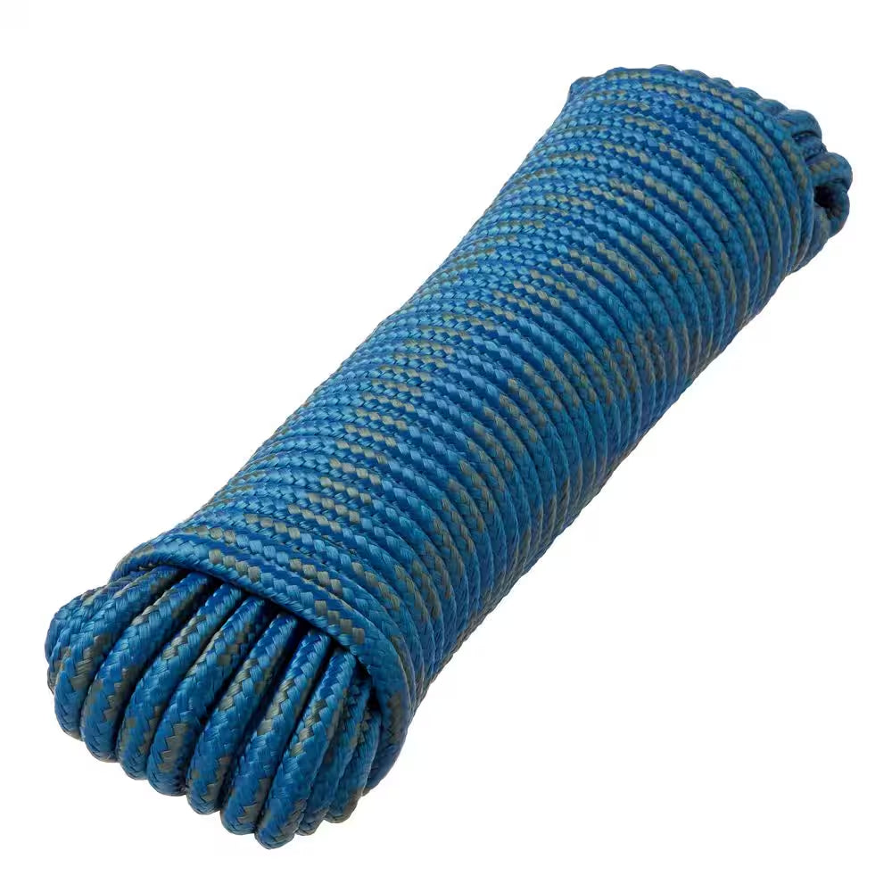 3/8 In. X 100 Ft. Diamond Braid Polypropylene Rope (1 Color per Each Order)